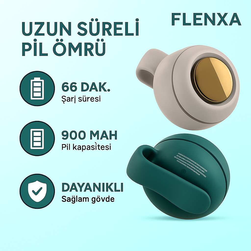 Flenxa™ Mini Klipsli Vantilatör – Taşınabilir, Sessiz ve Bıçaksız Serinlik!